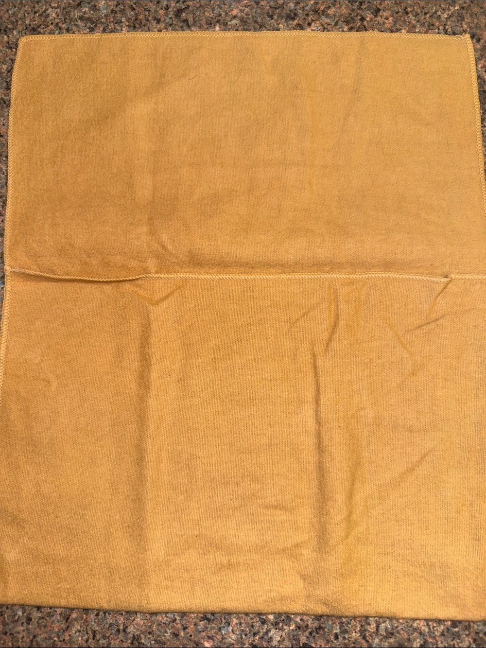 Louis Vuitton Yellow Dust Bag with Center LV Emblem - Picture 4 of 5